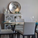 pied table salon